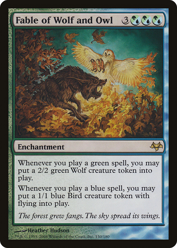 Fable of Wolf and Owl [Eventide] Foil