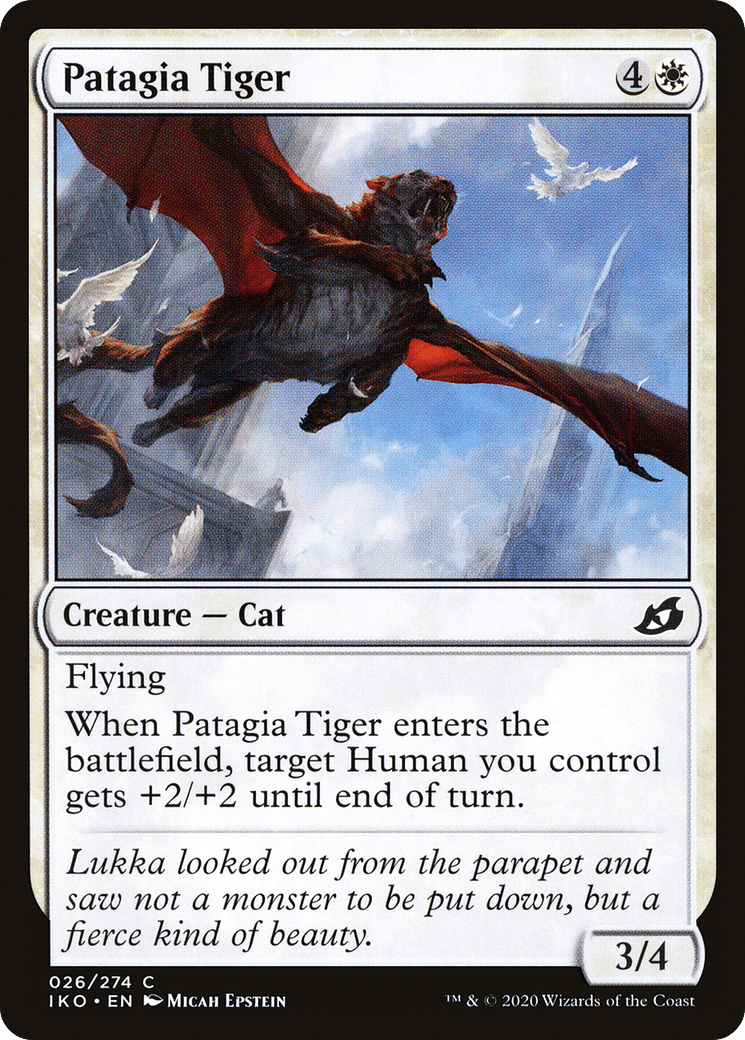 Patagia Tiger [Ikoria: Lair of Behemoths] Foil