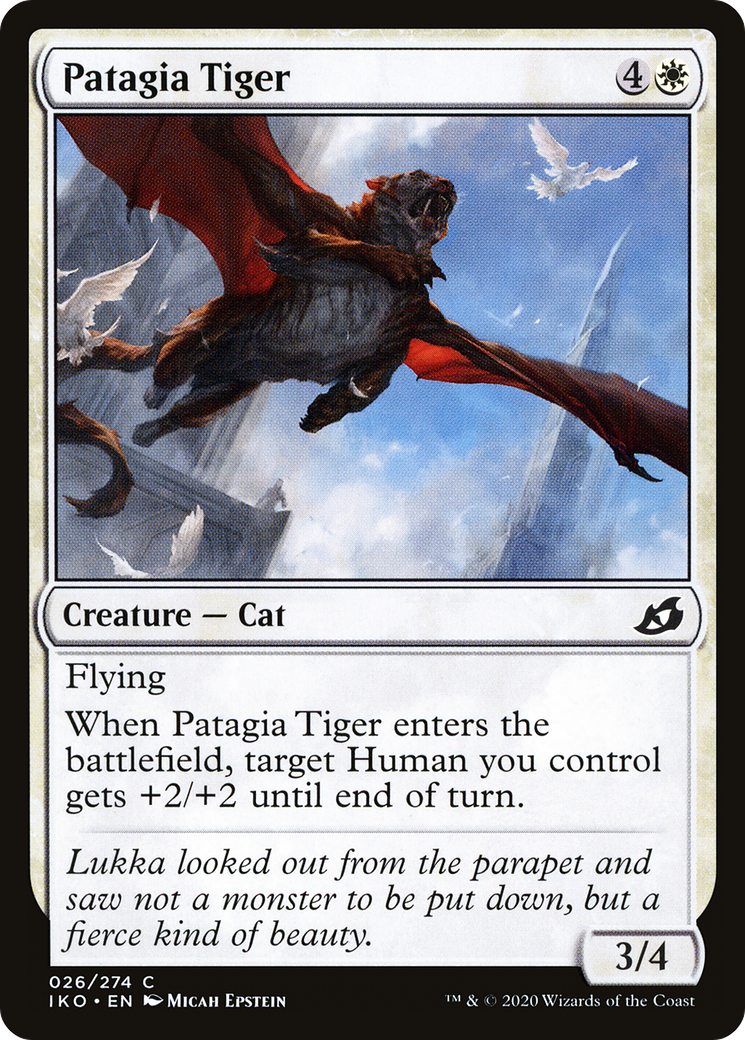 Patagia Tiger [Ikoria: Lair of Behemoths] Foil