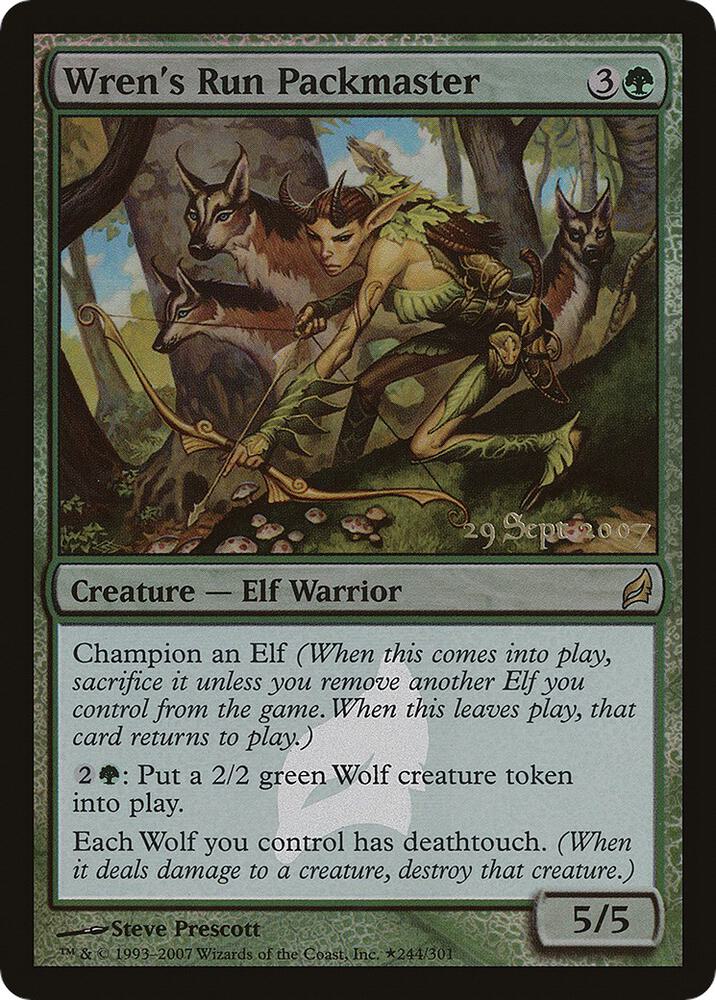 Wrens Run Packmaster 244 (Prerelease Cards)  - Foil