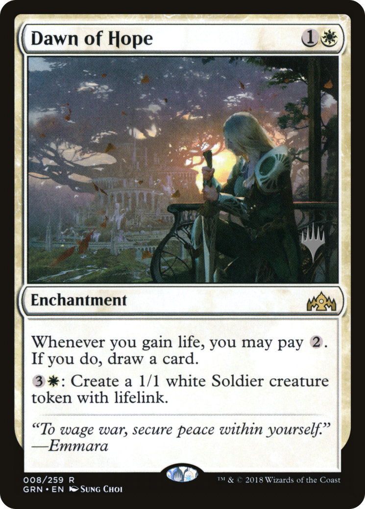 Dawn of Hope (Promo Pack) [Guilds of Ravnica Promos] Foil