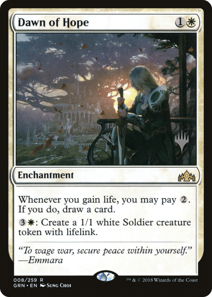 Dawn of Hope (Promo Pack) [Guilds of Ravnica Promos] Foil