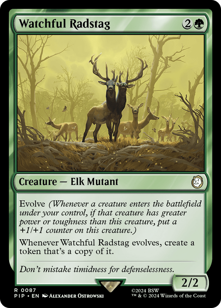 Watchful Radstag [Fallout] Foil