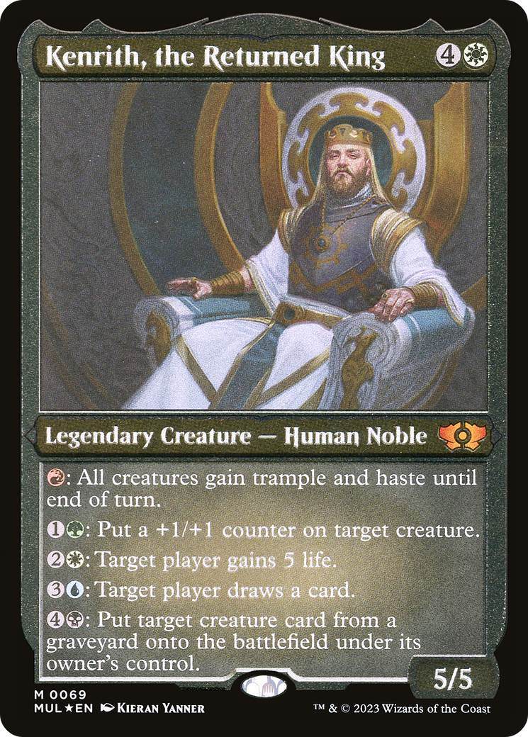 Kenrith, the Returned King (Foil Etched) |  Foil (069) [Multiverse Legends]