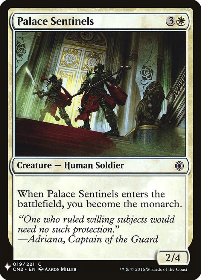 Palace Sentinels |  (CN2-19) [The List]