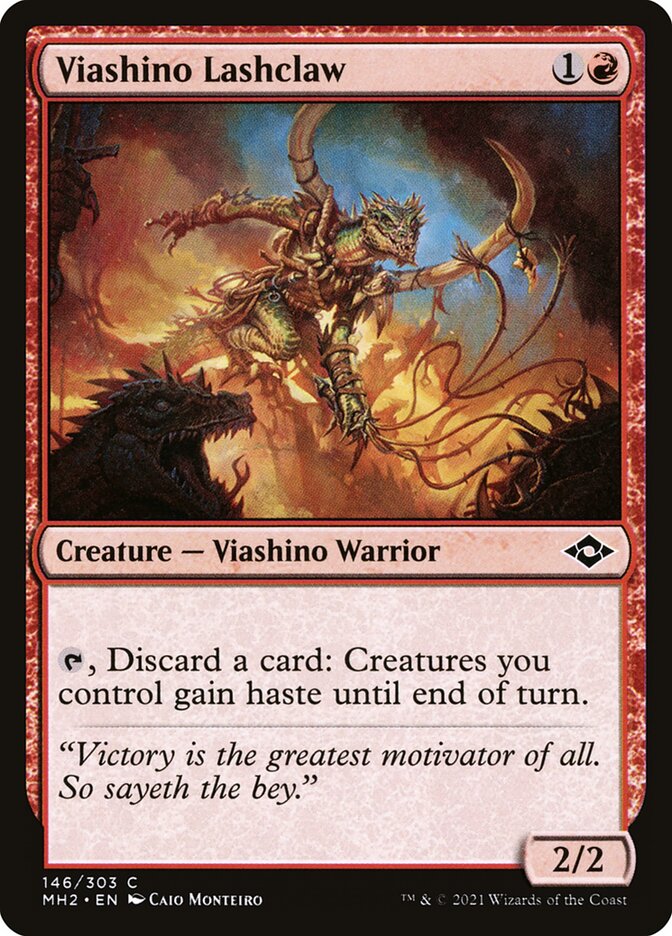 Viashino Lashclaw 146 (Modern Horizons 2)  - Foil