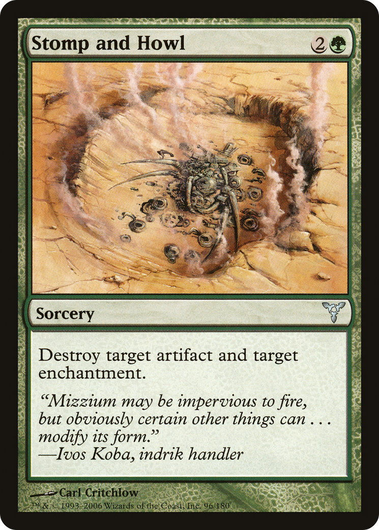 Stomp and Howl [Dissension] Foil