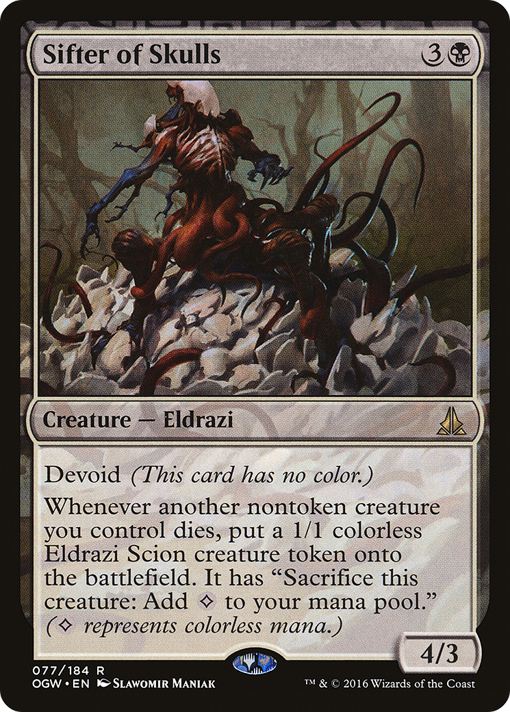 Sifter of Skulls [Oath of the Gatewatch] Foil