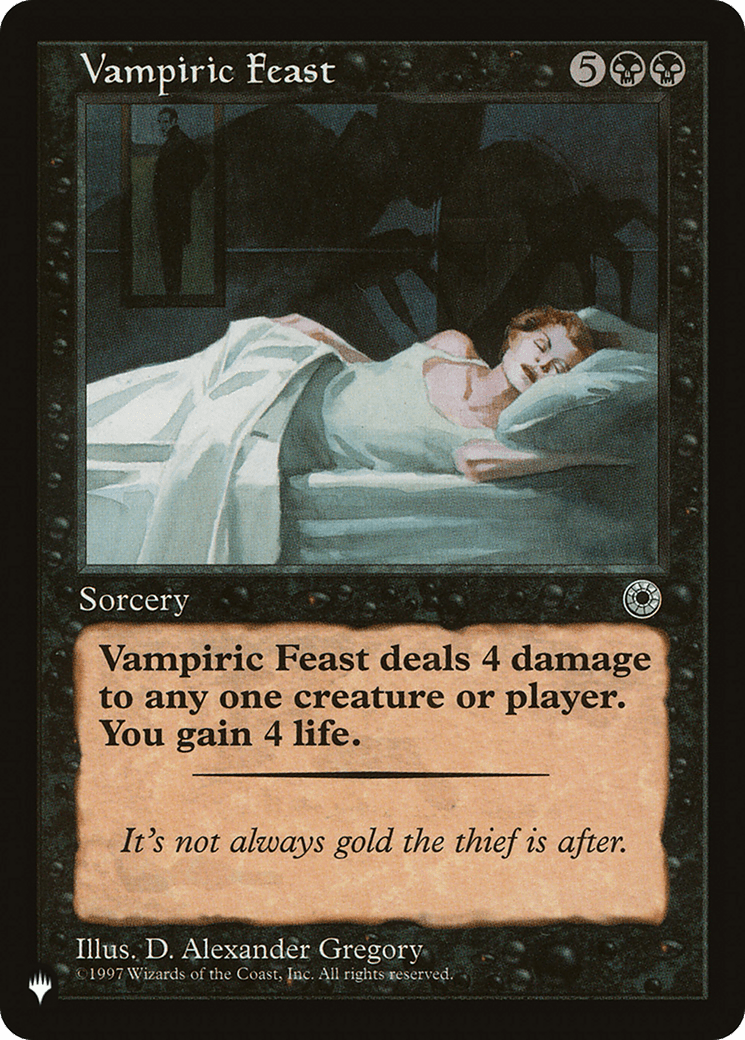 Vampiric Feast |  (POR-114) [The List]