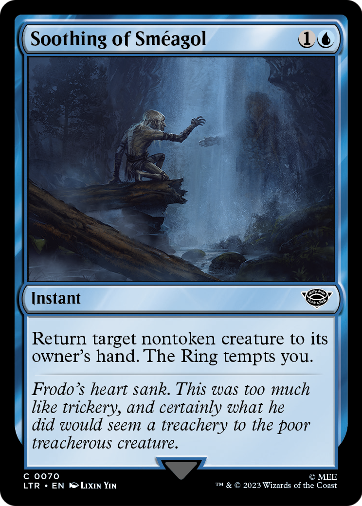 Soothing of Smeagol [The Lord of the Rings: Tales of Middle-Earth] Foil