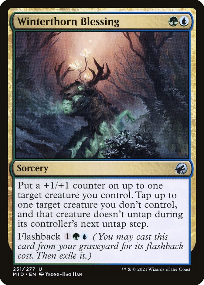 Winterthorn Blessing 251/277 (Innistrad: Midnight Hunt)  - Foil