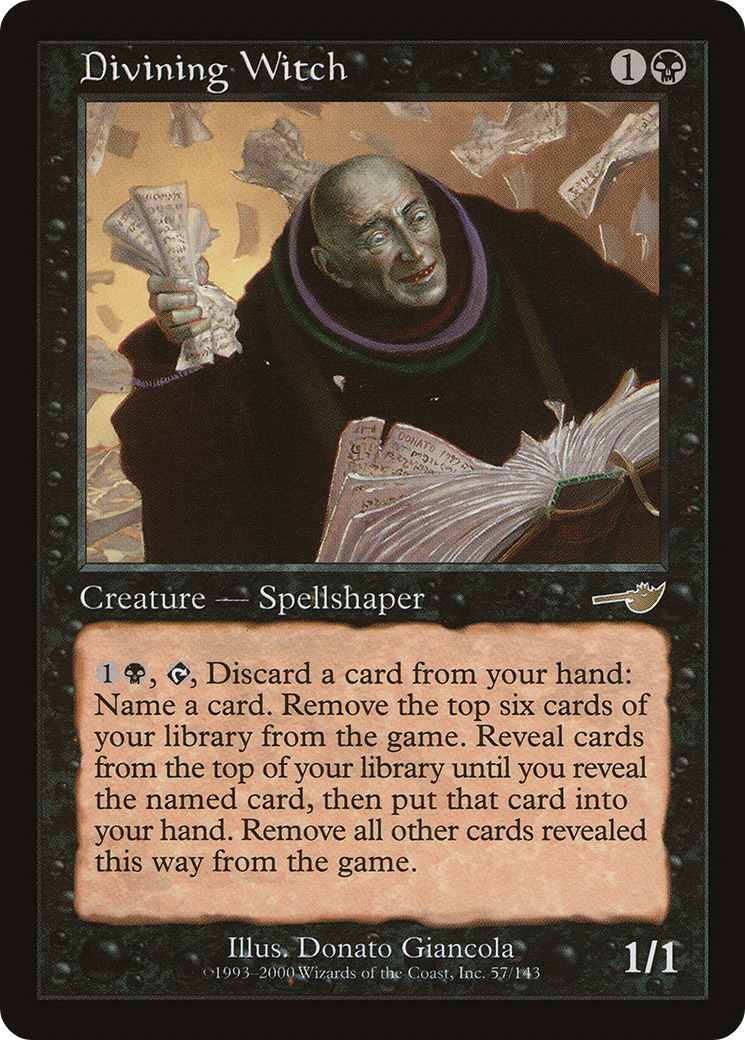 Divining Witch [Nemesis] Foil