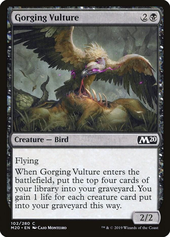 Gorging Vulture 102/280 (Core Set 2020) 