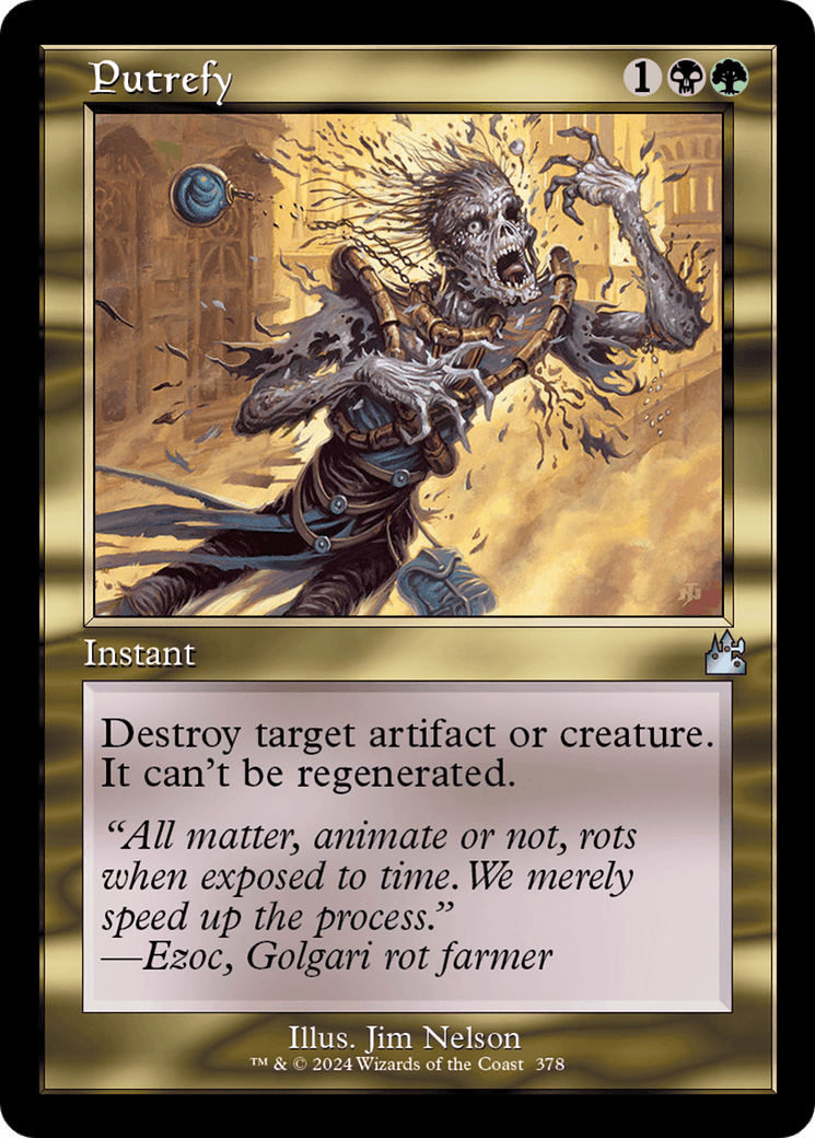 Putrefy (Retro Frame) [Ravnica Remastered] Foil