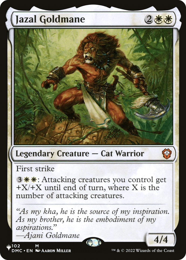 Jazal Goldmane |  (DMC-102) [The List]