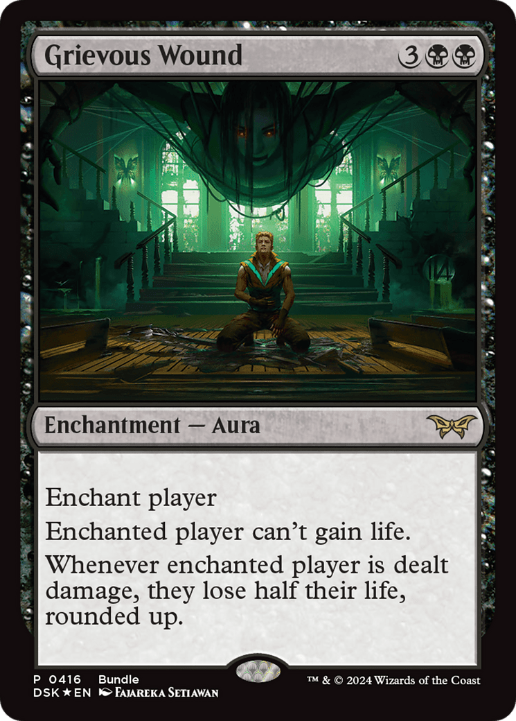 Grievous Wound (Bundle) [Duskmourn: House of Horror] Foil