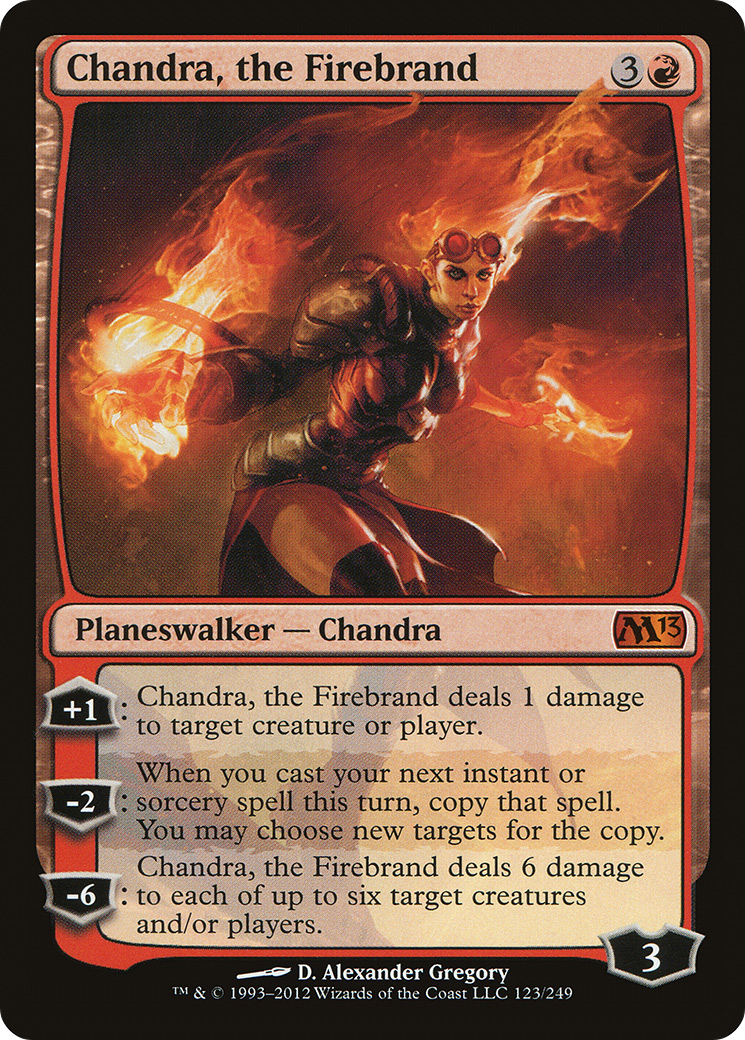 Chandra, the Firebrand [Magic 2013] Foil