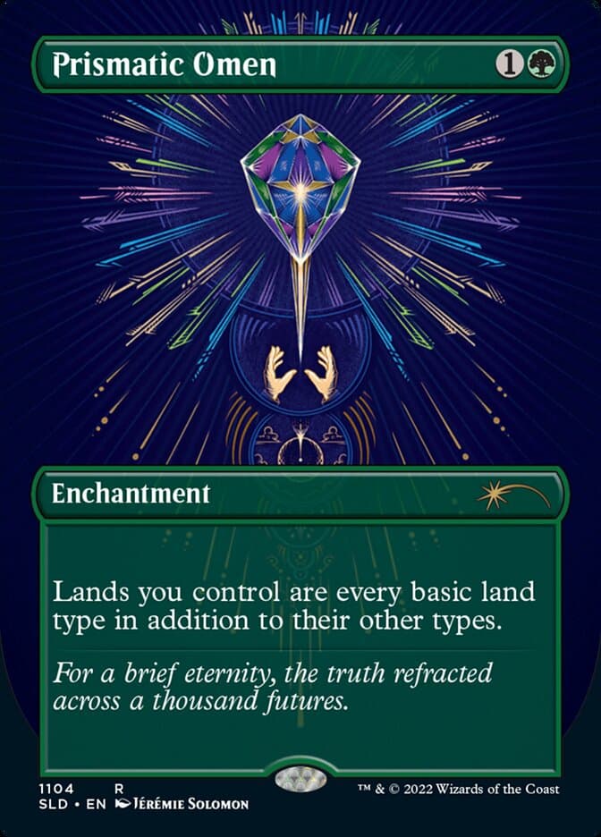 Prismatic Omen (Borderless) [Secret Lair Drop Series]