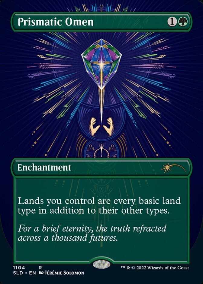 Prismatic Omen (Borderless) [Secret Lair Drop Series] Foil