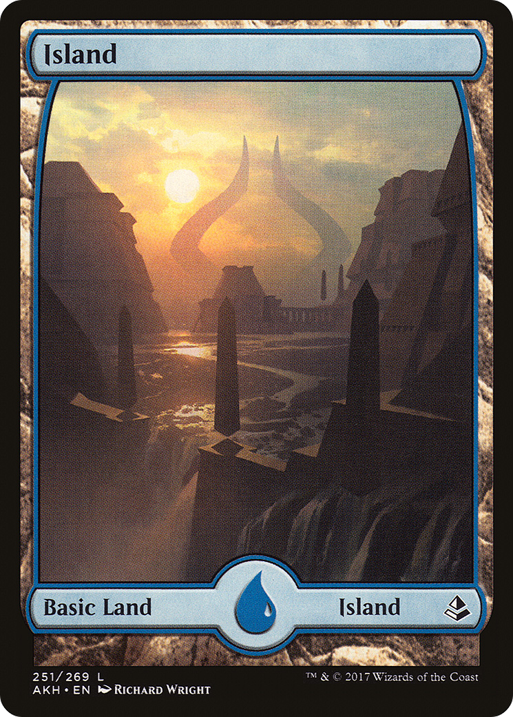 Island (251) [Amonkhet] Foil