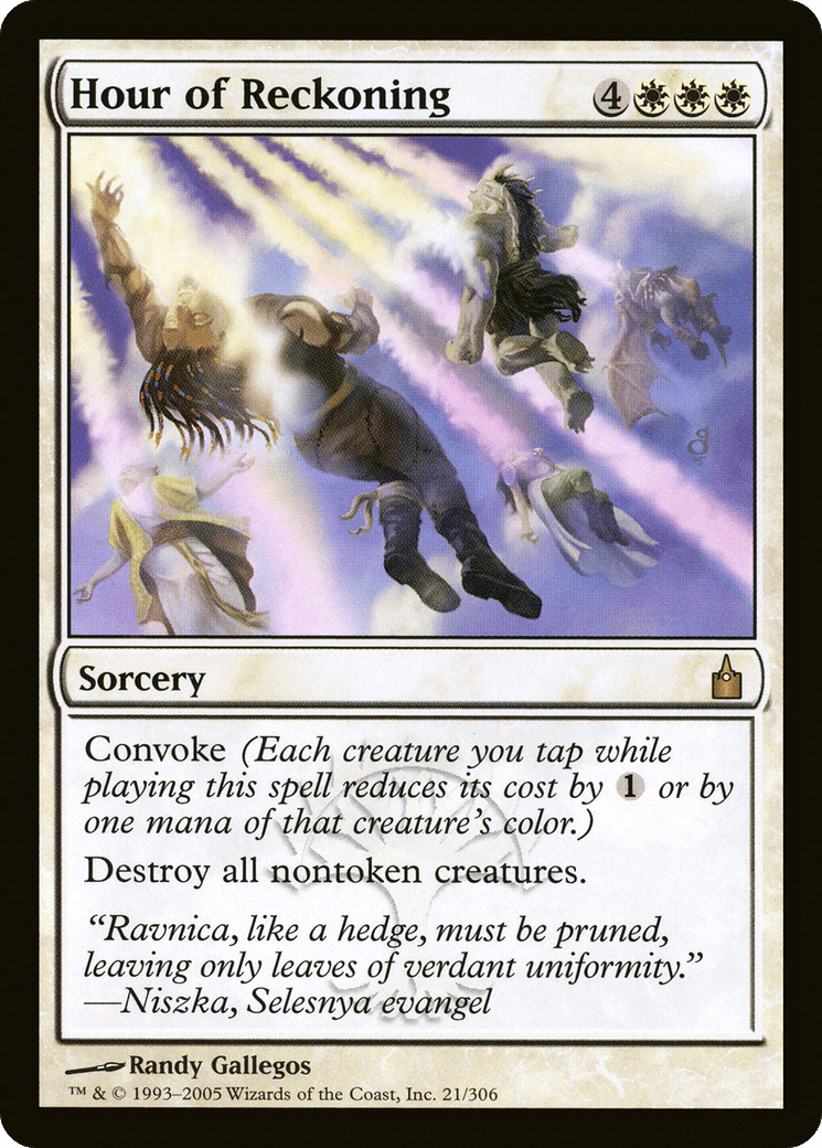 Hour of Reckoning [Ravnica: City of Guilds] Foil
