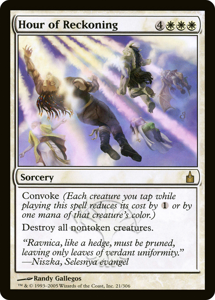 Hour of Reckoning [Ravnica: City of Guilds] Foil