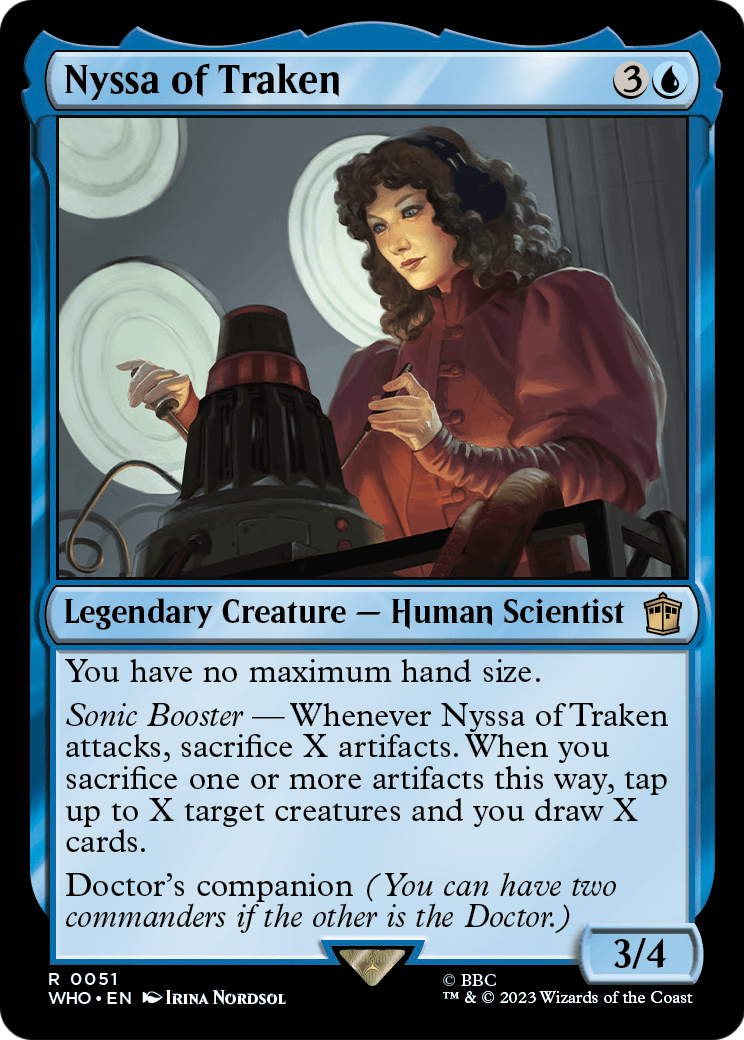 Nyssa of Traken [Doctor Who] Foil