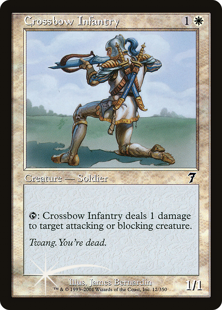 Crossbow Infantry [Seventh Edition] Foil