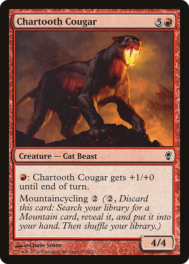 Chartooth Cougar [Conspiracy] Foil