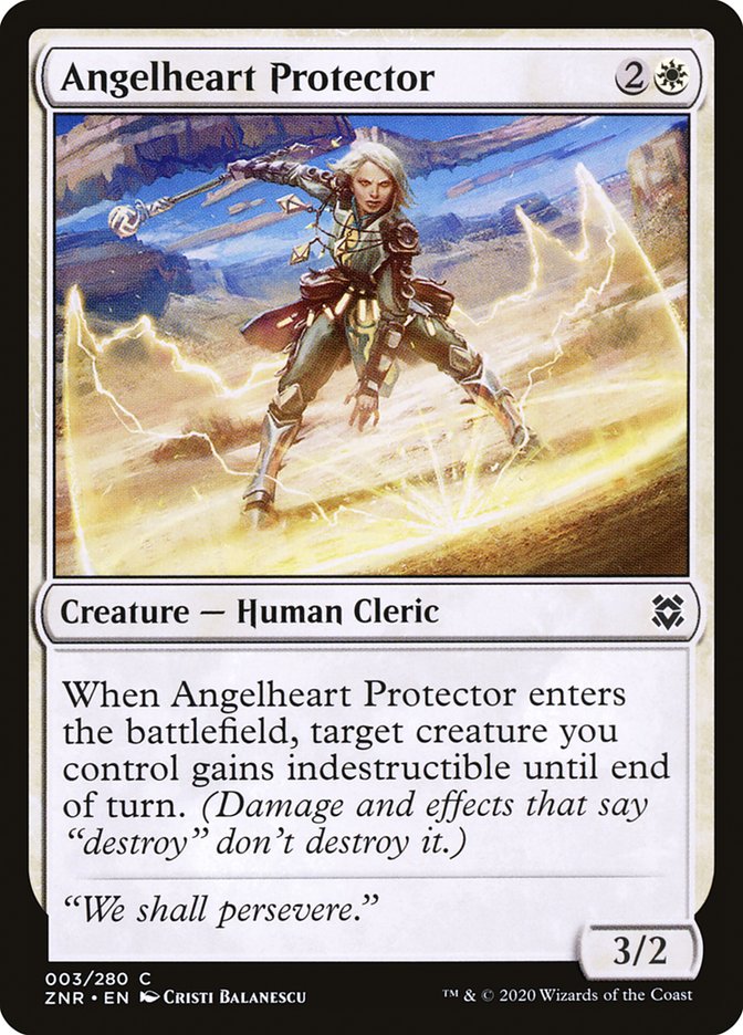 Angelheart Protector 3/280 (Zendikar Rising)  - Foil
