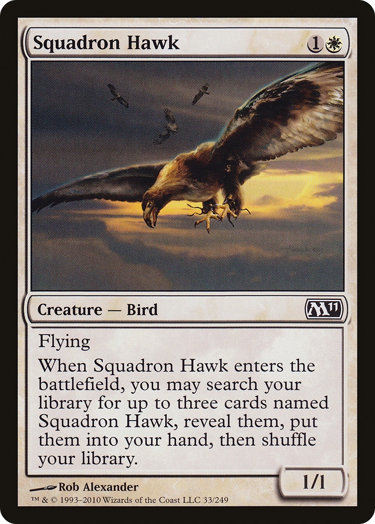 Squadron Hawk [Magic 2011] Foil