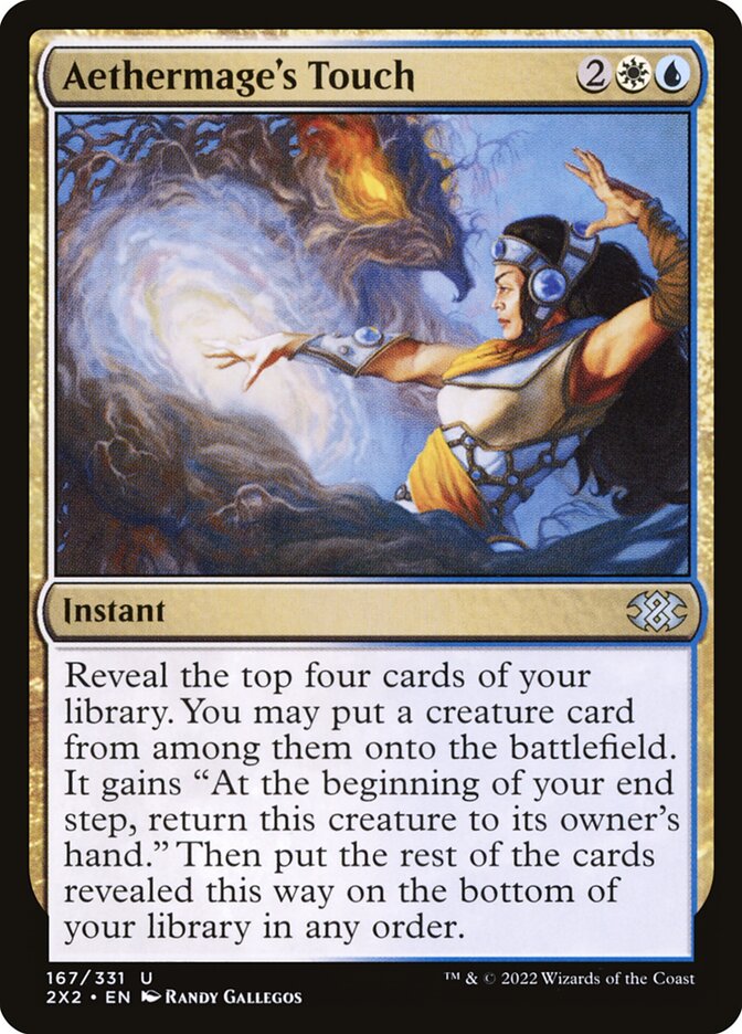 Aethermage's Touch 167/331 (Double Masters 2022) 