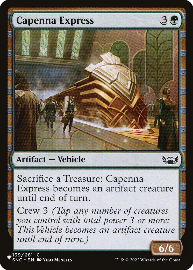 Capenna Express |  (SNC-139) [The List]