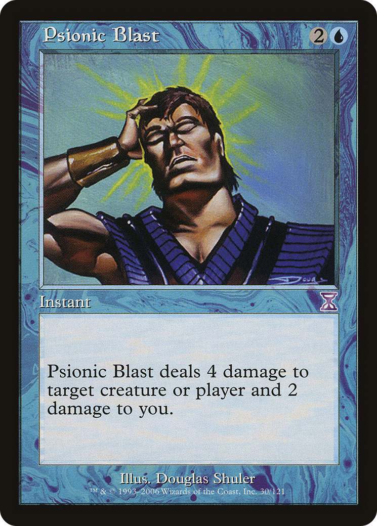 Psionic Blast [Time Spiral Timeshifted] Foil