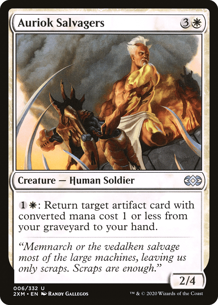Auriok Salvagers [Double Masters] Foil
