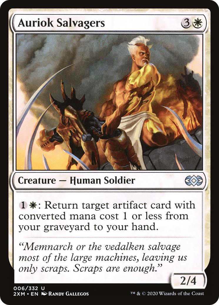 Auriok Salvagers [Double Masters] Foil