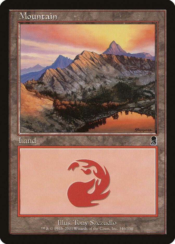 Mountain 346/350 (Odyssey)  - Foil
