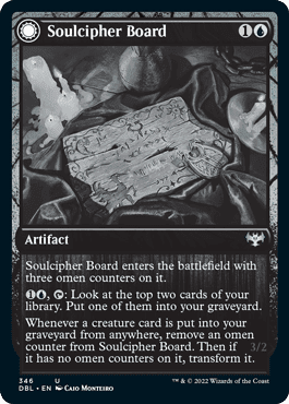 Soulcipher Board // Cipherbound Spirit [Innistrad: Double Feature] Foil
