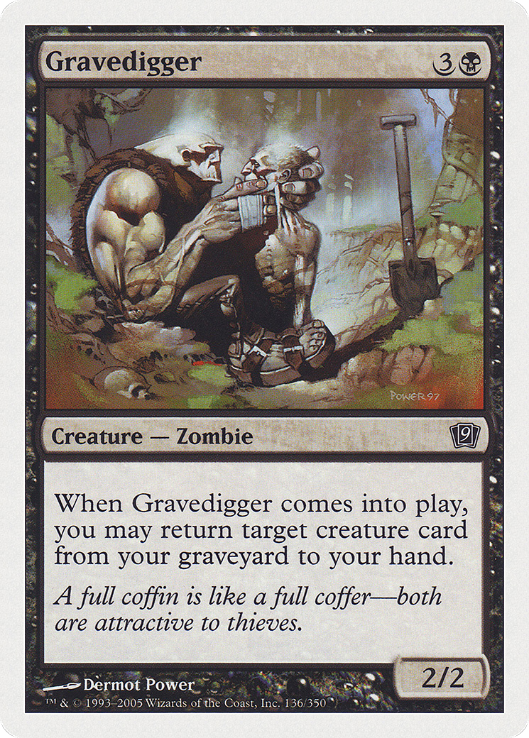 Gravedigger [Ninth Edition] Foil
