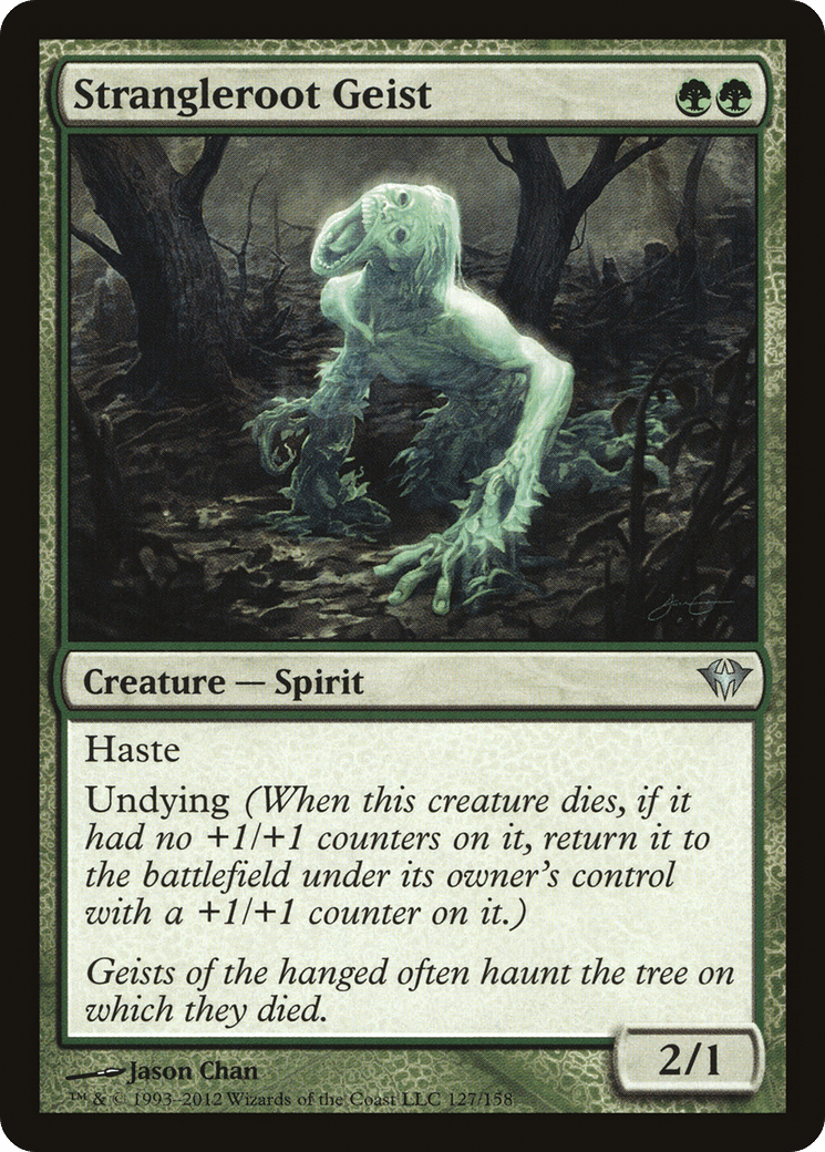Strangleroot Geist [Dark Ascension] Foil