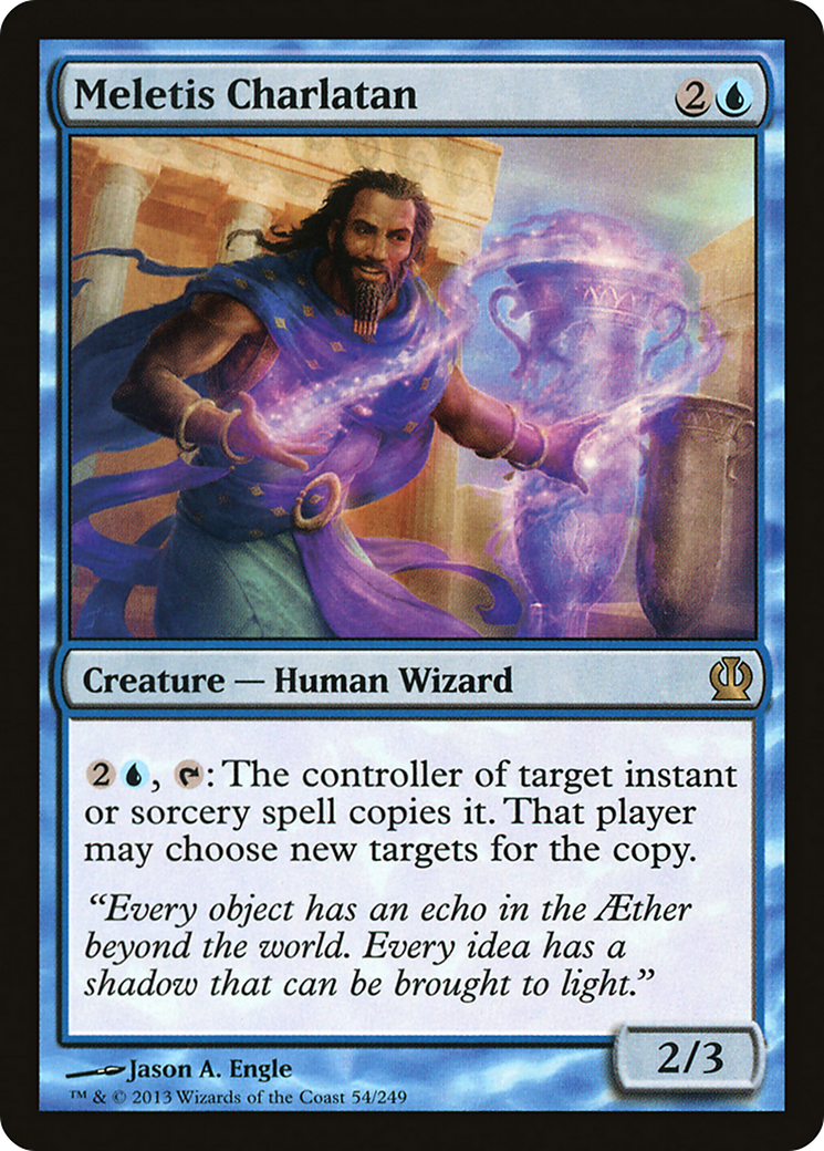 Meletis Charlatan [Theros] Foil