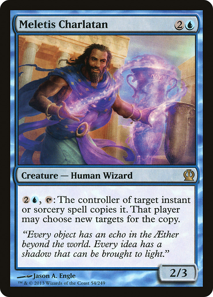 Meletis Charlatan [Theros] Foil