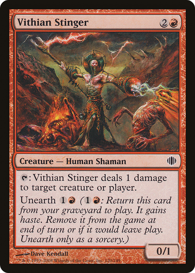 Vithian Stinger [Shards of Alara] Foil