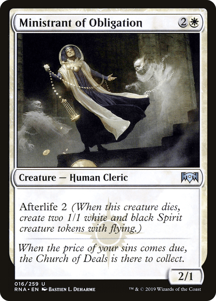 Ministrant of Obligation [Ravnica Allegiance] Foil
