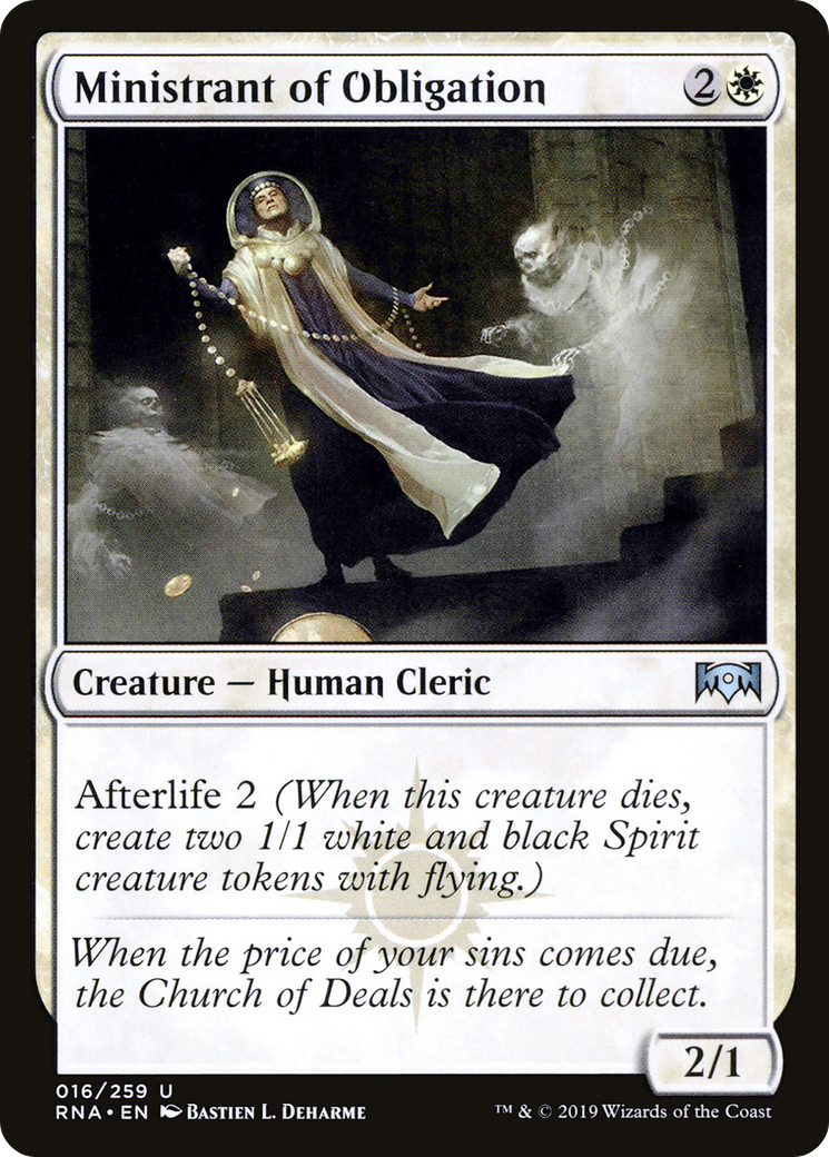 Ministrant of Obligation [Ravnica Allegiance] Foil