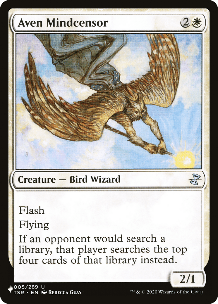 Aven Mindcensor |  (TSR-5) [The List]