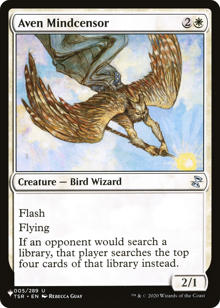 Aven Mindcensor |  (TSR-5) [The List]