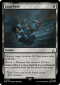 Fatal Push 90/110 (Universes Beyond: Assassin's Creed)  - Foil
