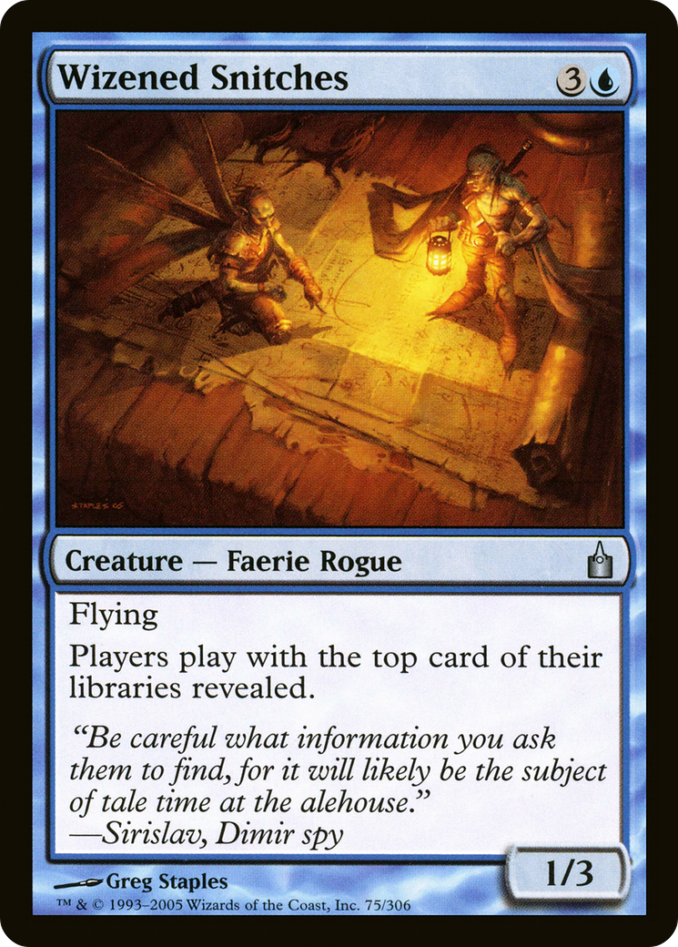 Wizened Snitches [Ravnica: City of Guilds] Foil