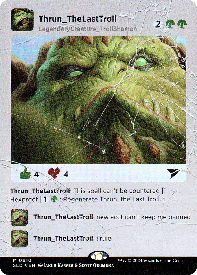 Thrun, the Last Troll [Secret Lair Drop Series]